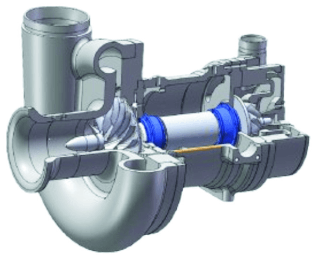 High-speed PM motor
